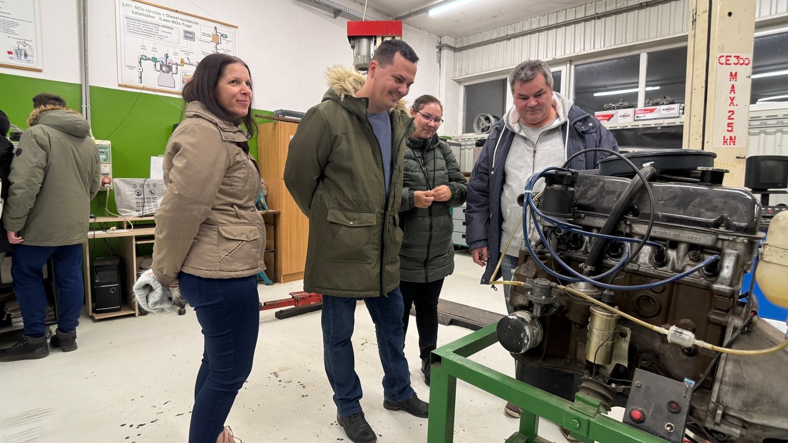 A program keretében január 20-án és január 27-én nyílik lehetőség a tanműhelyek és tankonyhák megtekintésére. 