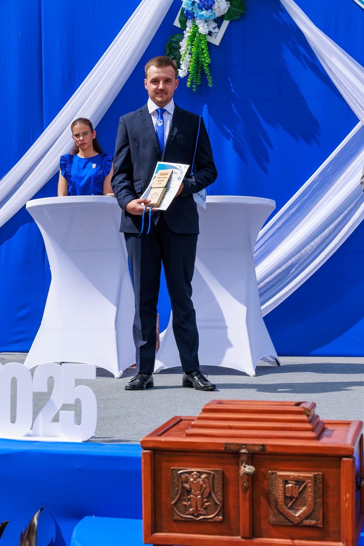 kiváló versenyzője címet ebben a tanévben Garas Balázs 3/11/B osztályos kőműves vehette át