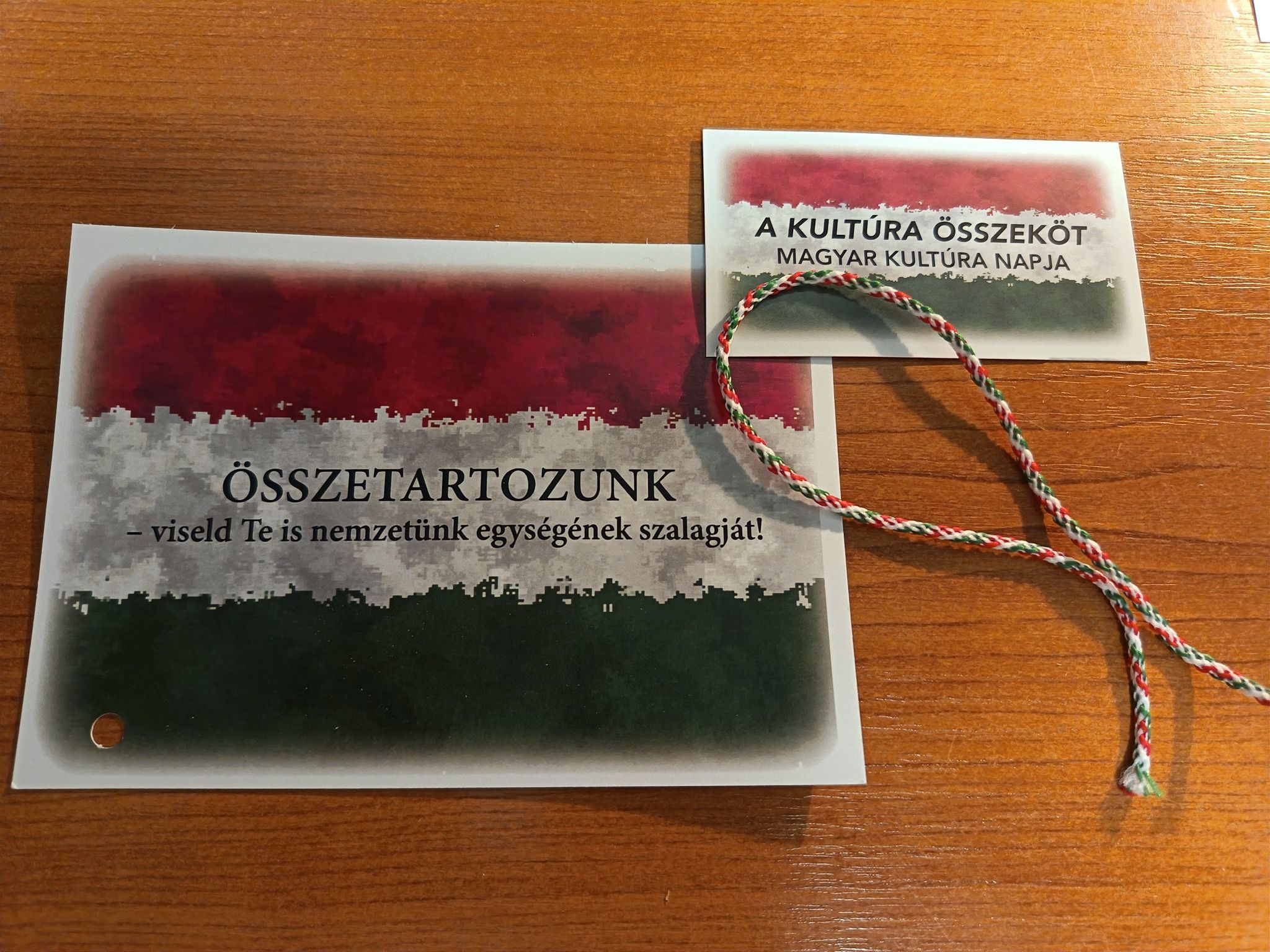 Összetartozunk - viseld Te is nemzetünk egységének szalagját!