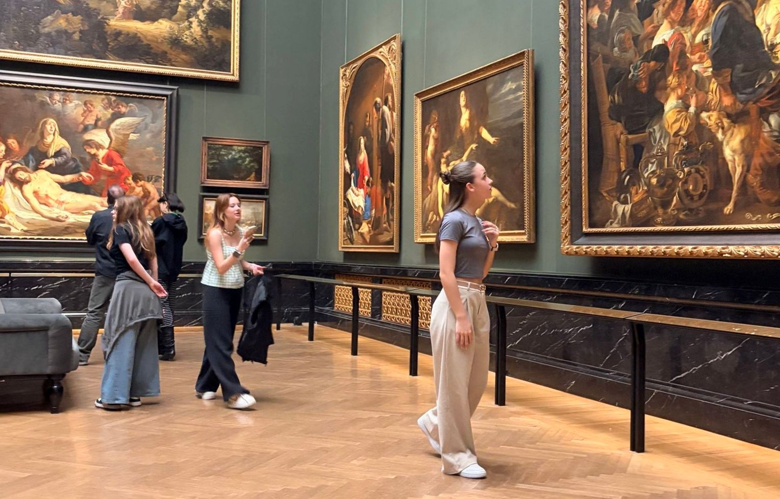 Útjuk egyik kiemelkedő állomása a Kunsthistorisches Museum volt.
