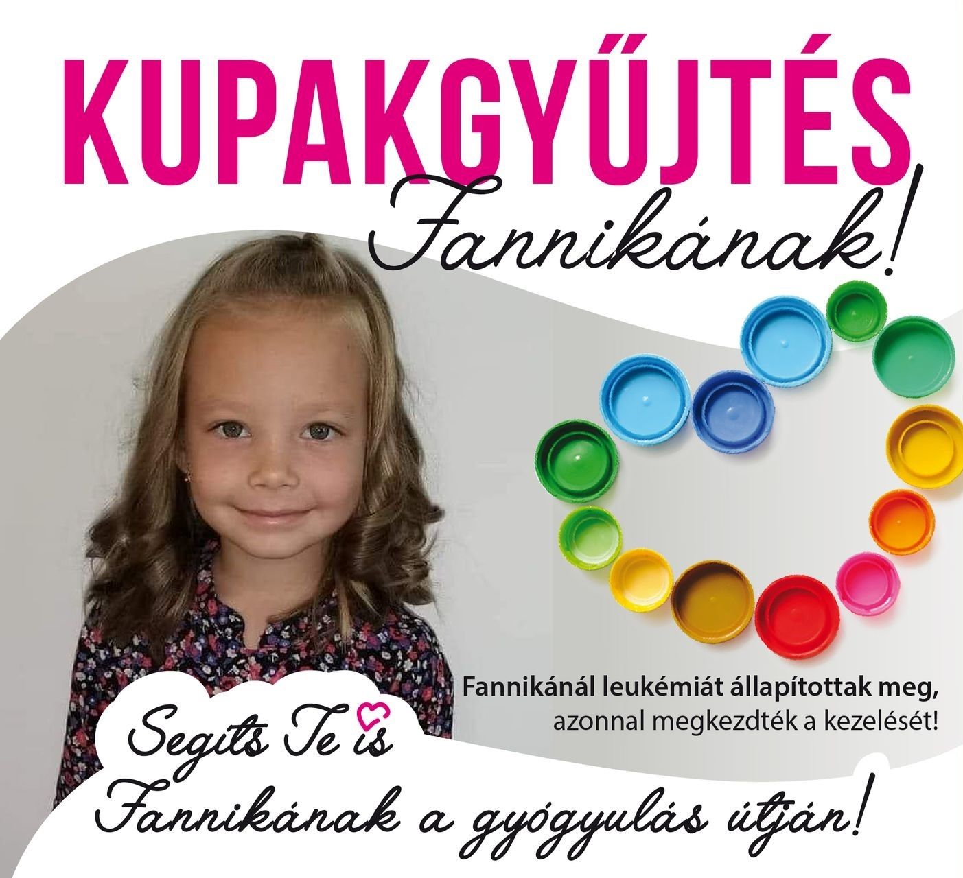 Kupakgyűjtés - Összefogás Fannikáért!