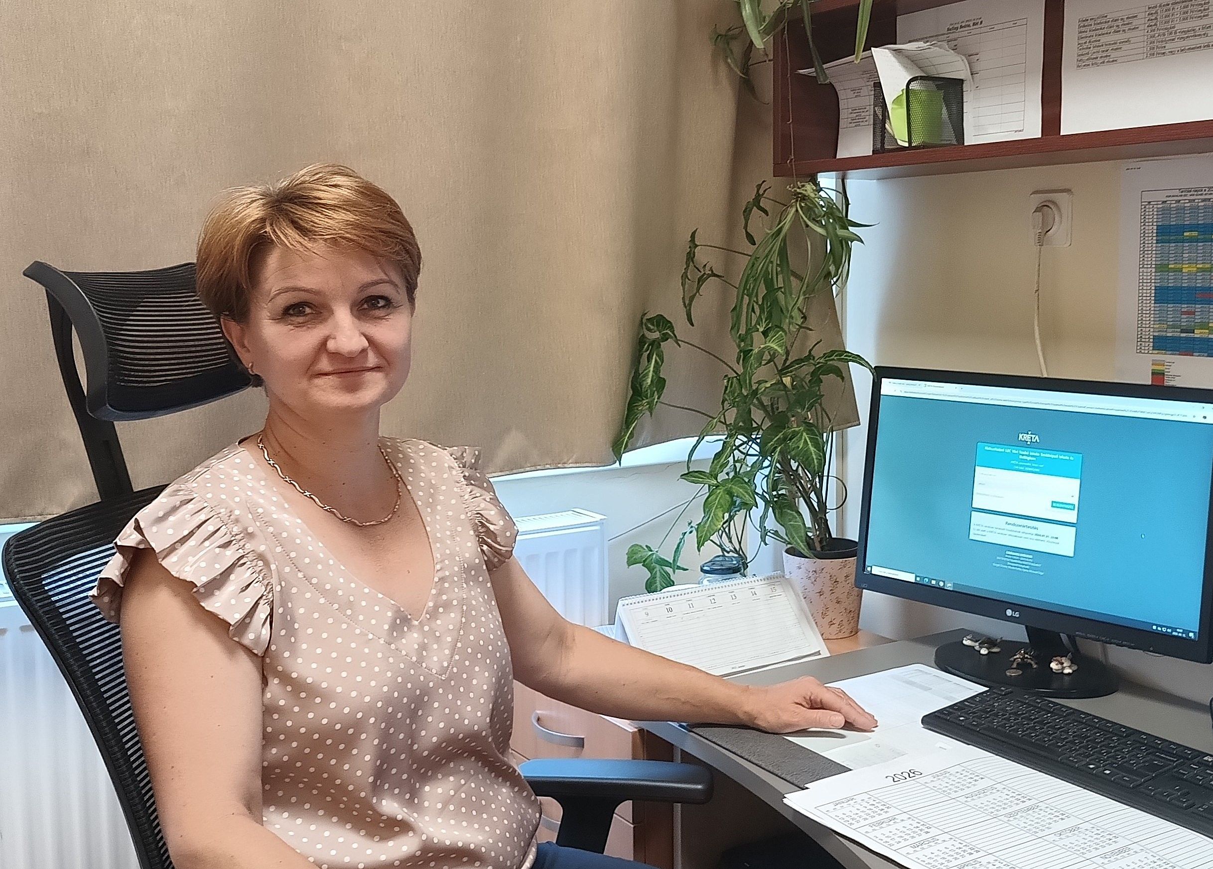Sallay Beáta a Vári Szabó István Szakképző Iskola felnőttképzési koordinátora