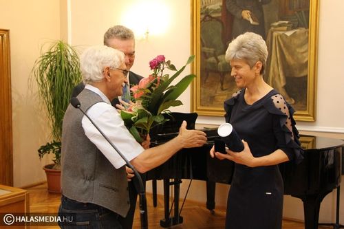 Brassóné Szalisznyó Csilla másodszor vehette át a Pro Iuventute-díjat.