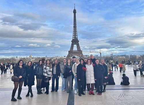 Párizsban járt a 12/T osztály.