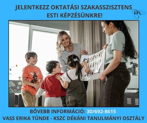 Legyél oktatási szakasszisztens!